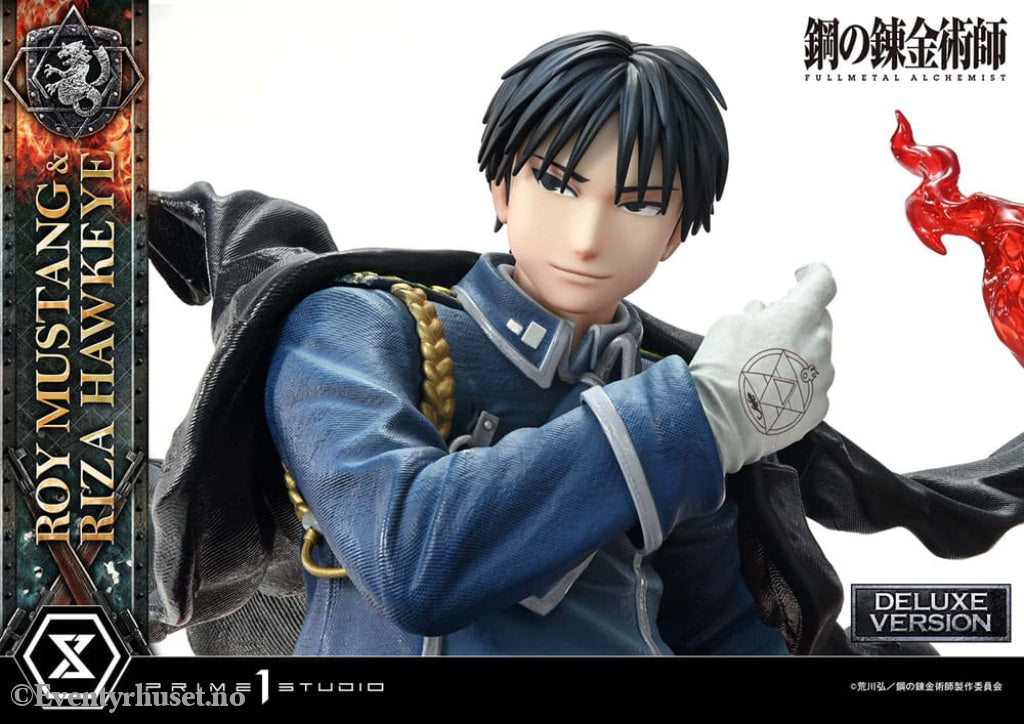 Fullmetal Alchemist Concept Masterline Statue 1/6 Roy Mustang & Riza Hawkeye Deluxe Bonus Version 50 cm Manga & Anime