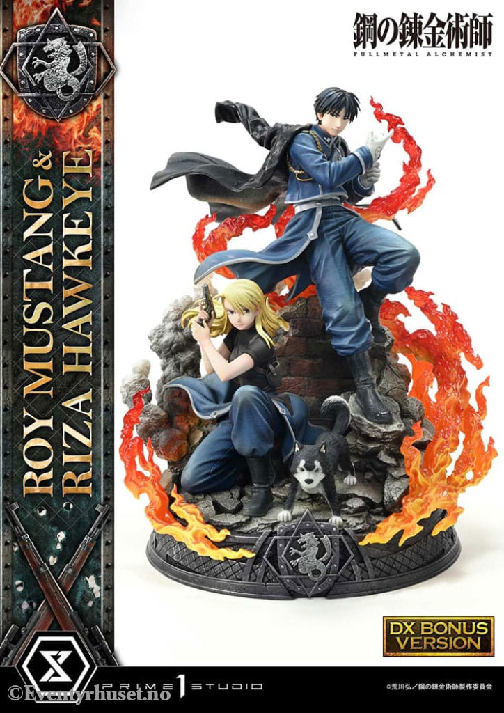 Fullmetal Alchemist Concept Masterline Statue 1/6 Roy Mustang & Riza Hawkeye Deluxe Bonus Version 50 cm Manga & Anime