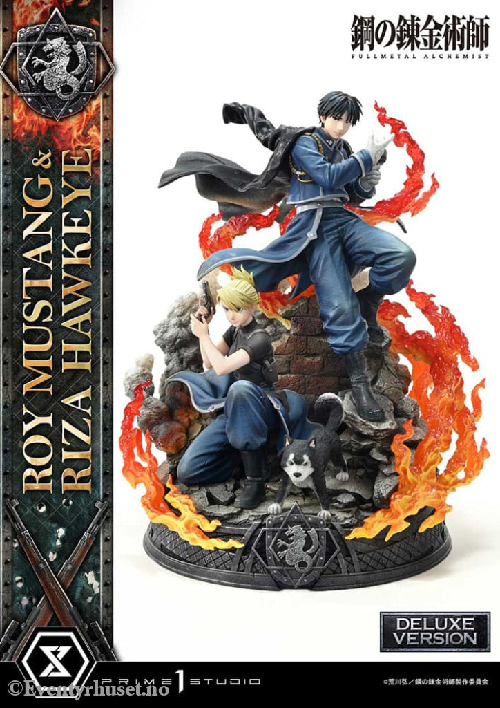 Fullmetal Alchemist Concept Masterline Statue 1/6 Roy Mustang & Riza Hawkeye Deluxe Bonus Version 50 cm Manga & Anime