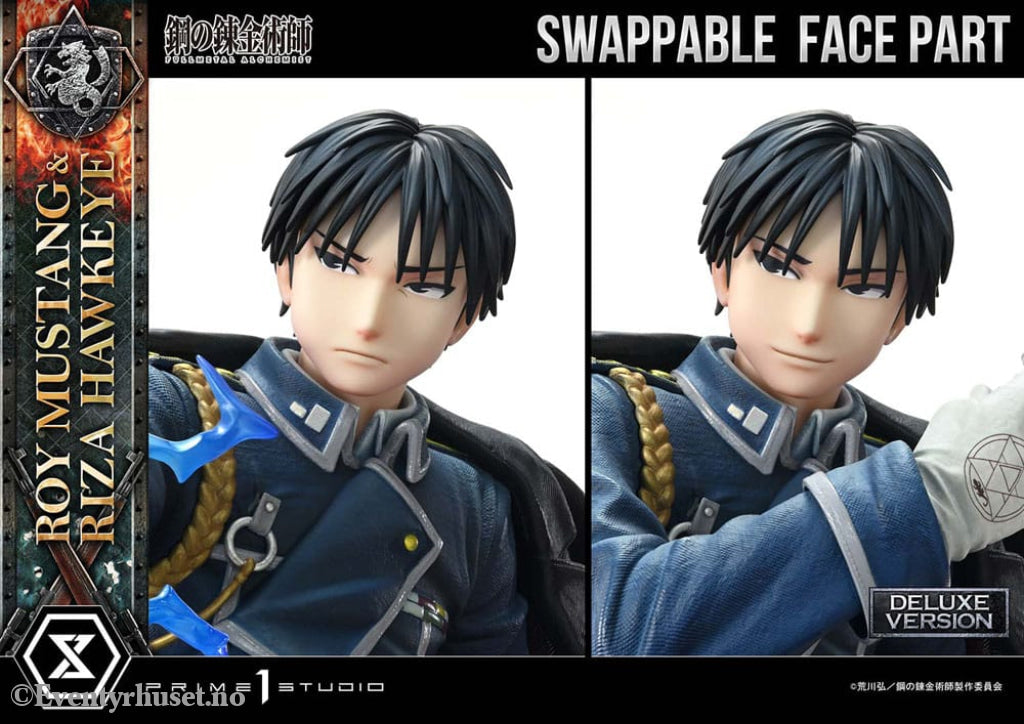 Fullmetal Alchemist Concept Masterline Statue 1/6 Roy Mustang & Riza Hawkeye Deluxe Version 50 cm Manga & Anime