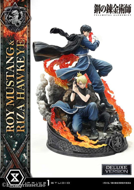 Fullmetal Alchemist Concept Masterline Statue 1/6 Roy Mustang & Riza Hawkeye Deluxe Version 50 cm Manga & Anime