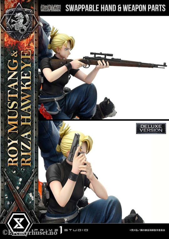 Fullmetal Alchemist Concept Masterline Statue 1/6 Roy Mustang & Riza Hawkeye Deluxe Version 50 cm Manga & Anime