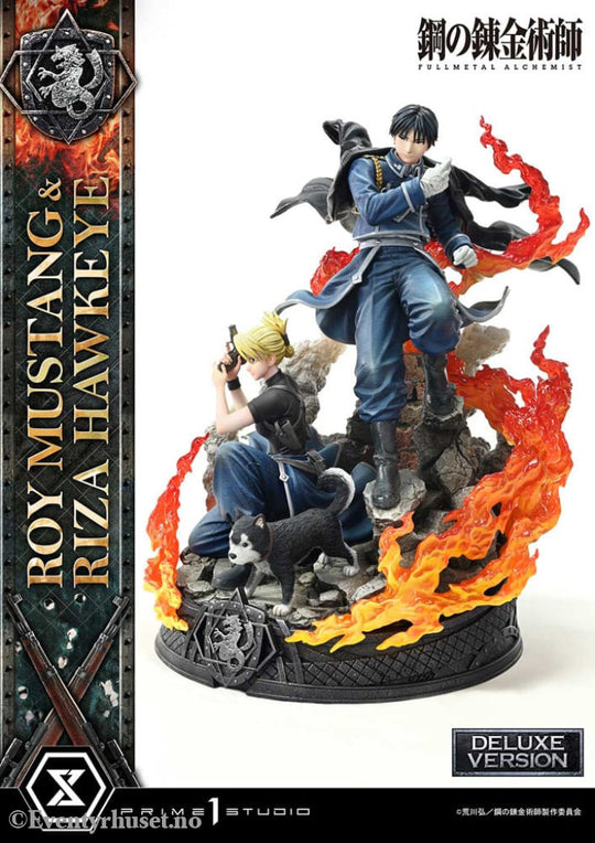 Fullmetal Alchemist Concept Masterline Statue 1/6 Roy Mustang & Riza Hawkeye Deluxe Version 50 cm Manga & Anime