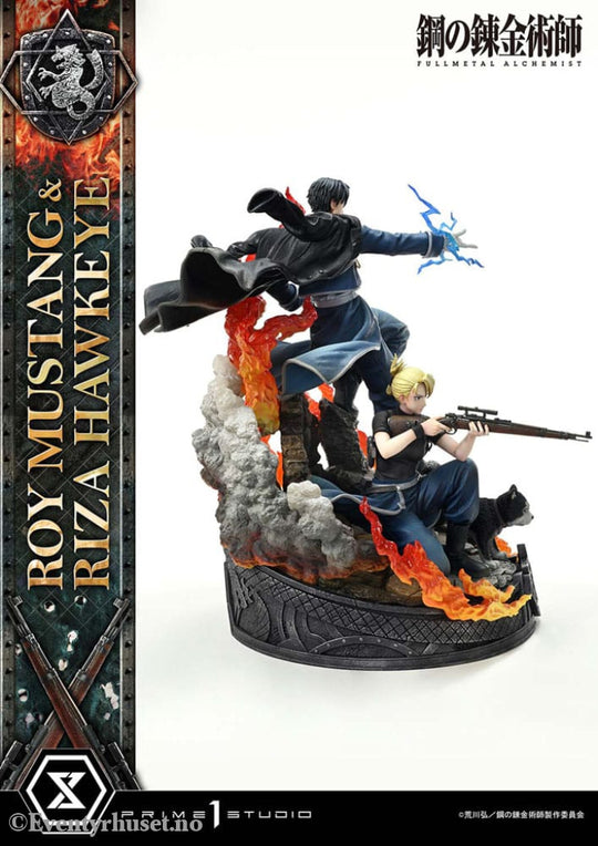 Fullmetal Alchemist Concept Masterline Statue 1/6 Roy Mustang & Riza Hawkeye Regular Version 50 cm Manga & Anime