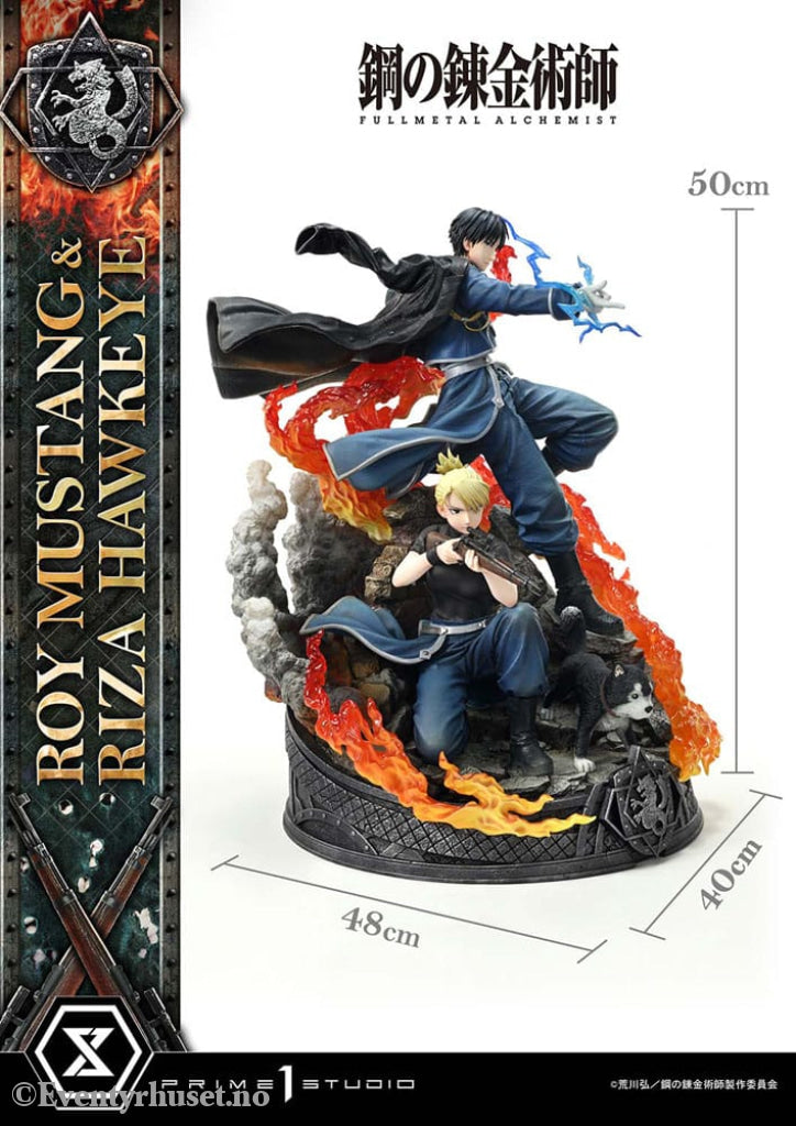 Fullmetal Alchemist Concept Masterline Statue 1/6 Roy Mustang & Riza Hawkeye Regular Version 50 cm Manga & Anime
