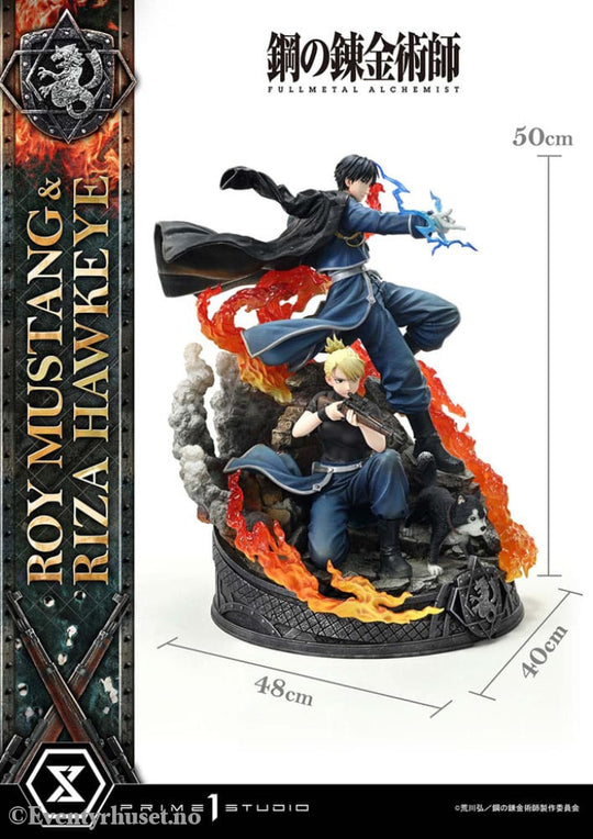 Fullmetal Alchemist Concept Masterline Statue 1/6 Roy Mustang & Riza Hawkeye Regular Version 50 cm Manga & Anime