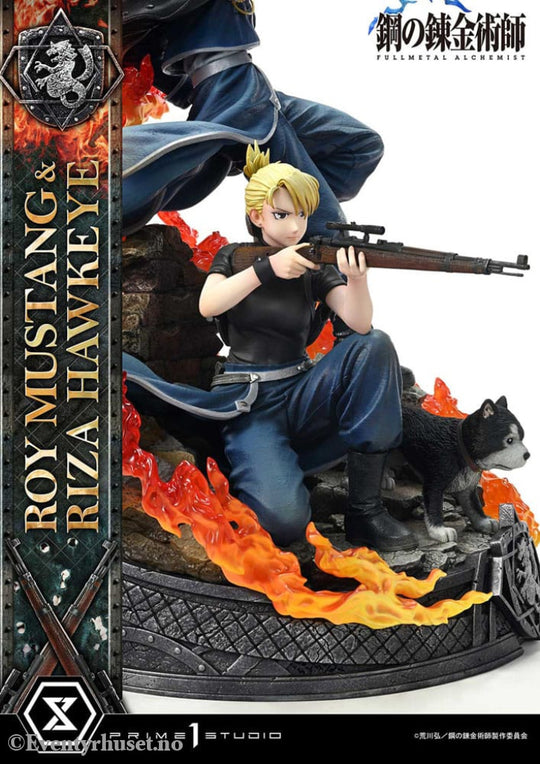 Fullmetal Alchemist Concept Masterline Statue 1/6 Roy Mustang & Riza Hawkeye Regular Version 50 cm Manga & Anime