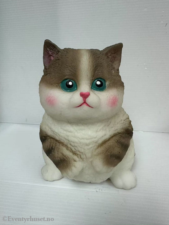 Fun Maker Squishy Fidget Toy Dark Brown Cat 11 cm Toys