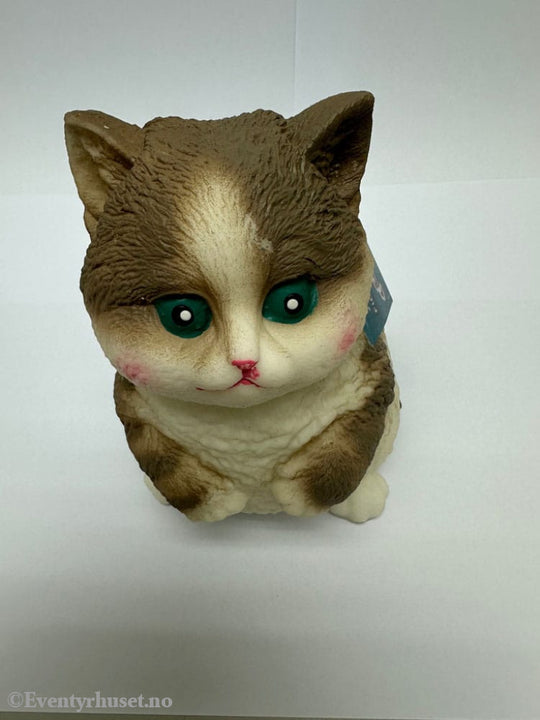 Fun Maker Squishy Fidget Toy Dark Brown Cat 11 cm Toys