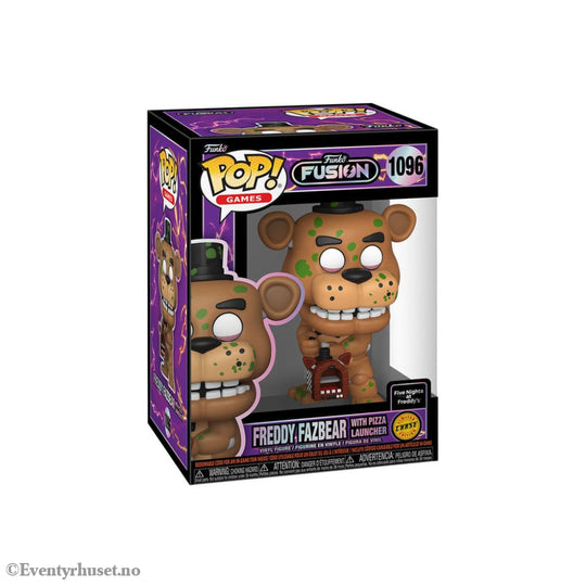 Funko Fusion POP! Games Vinyl Figures Freddy Fazbear with Pizza Launcher w/CH 9 cm Assortment (6) Collectibles