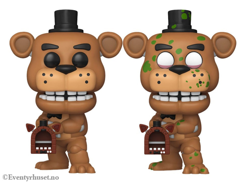 Funko Fusion POP! Games Vinyl Figures Freddy Fazbear with Pizza Launcher w/CH 9 cm Assortment (6) Collectibles