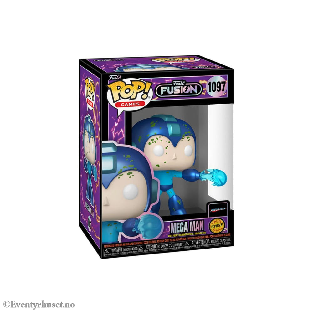 Funko Fusion POP! Games Vinyl Figures Mega Man w/CH 9 cm Assortment (6) Collectibles