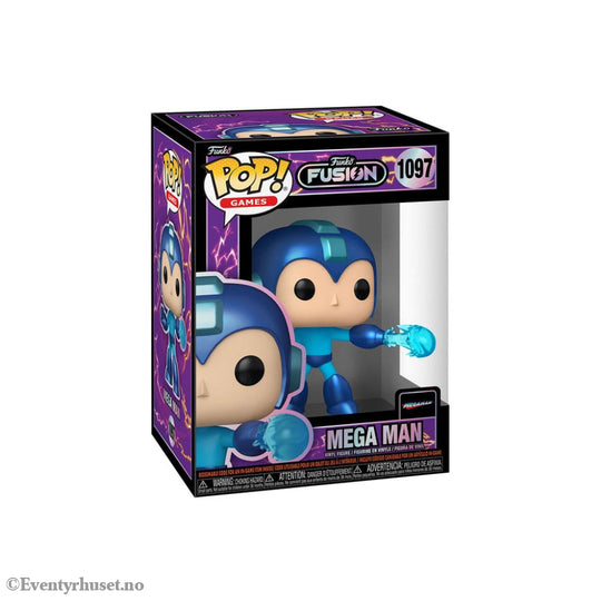 Funko Fusion POP! Games Vinyl Figures Mega Man w/CH 9 cm Assortment (6) Collectibles