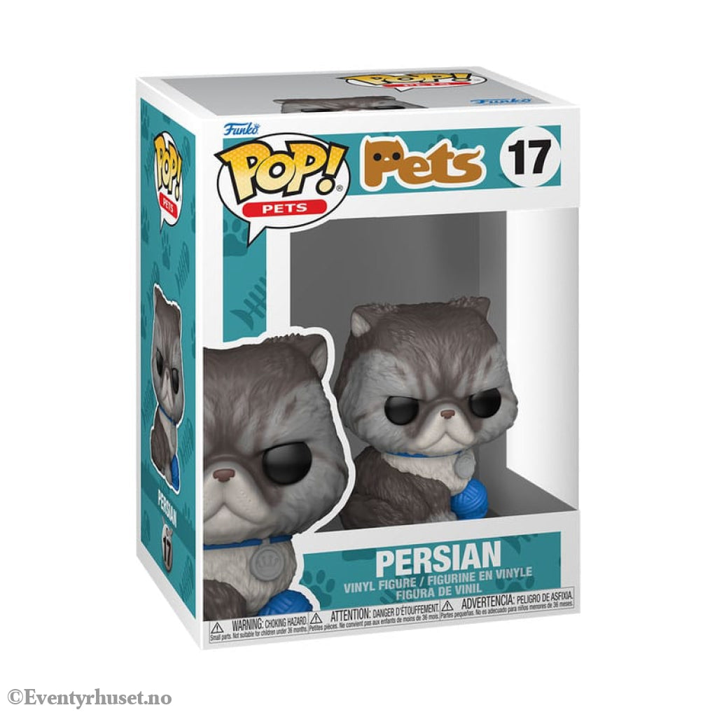 Funko-Legacy POP! Pets Vinyl Figure Persian Cat 9 cm Collectibles