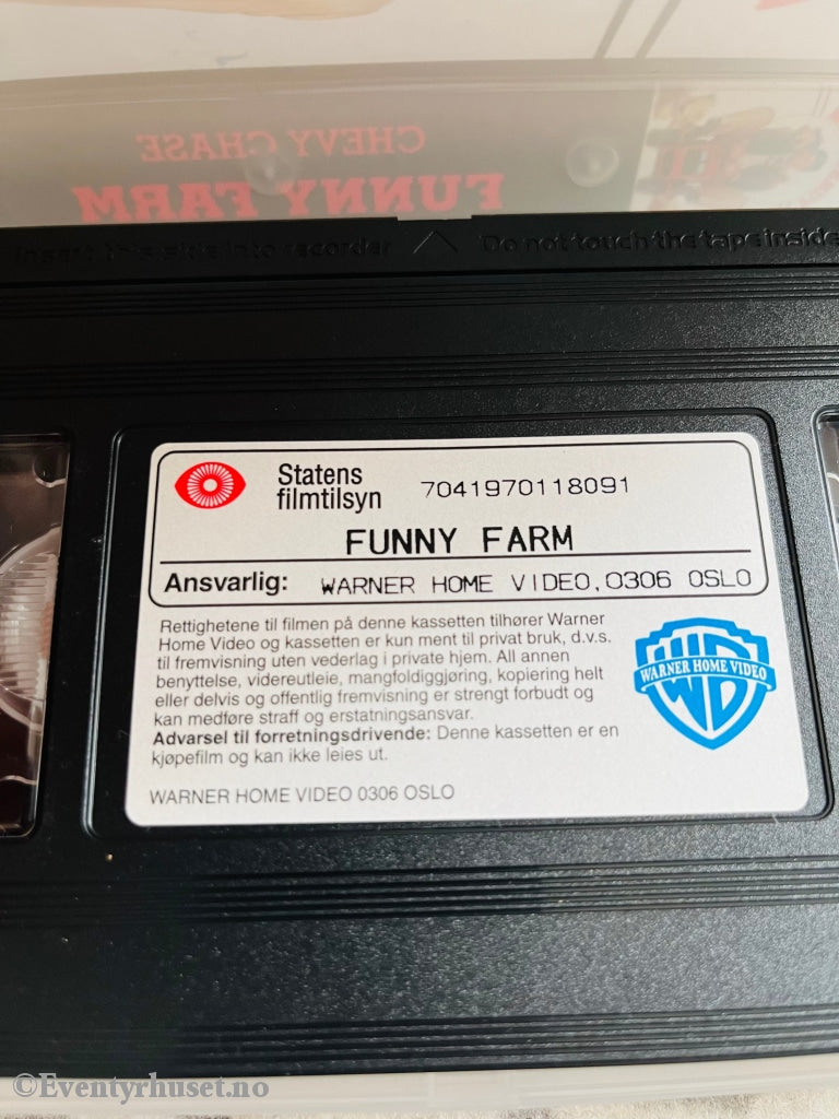 Funny Farm. VHS. Eventyrhuset
