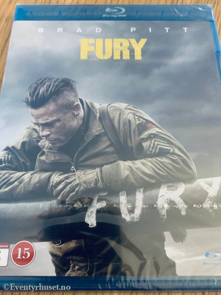 Fury (2014). Blu-Ray. Ny i plast!