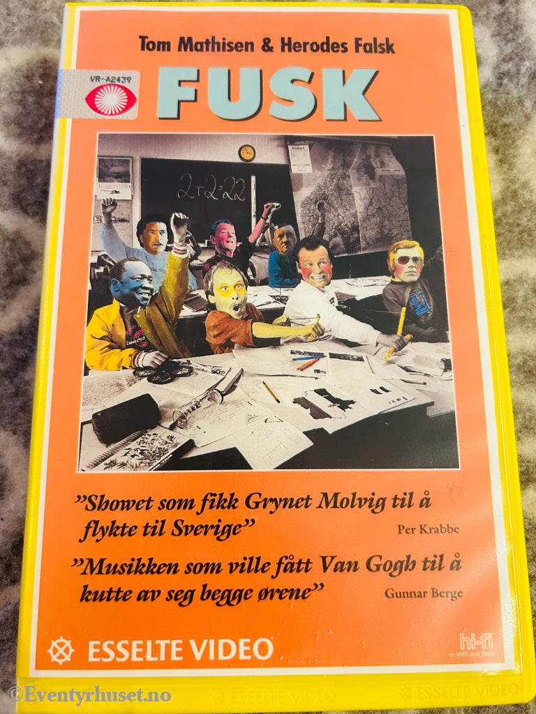 Fusk. 1986. Vhs Big Box.