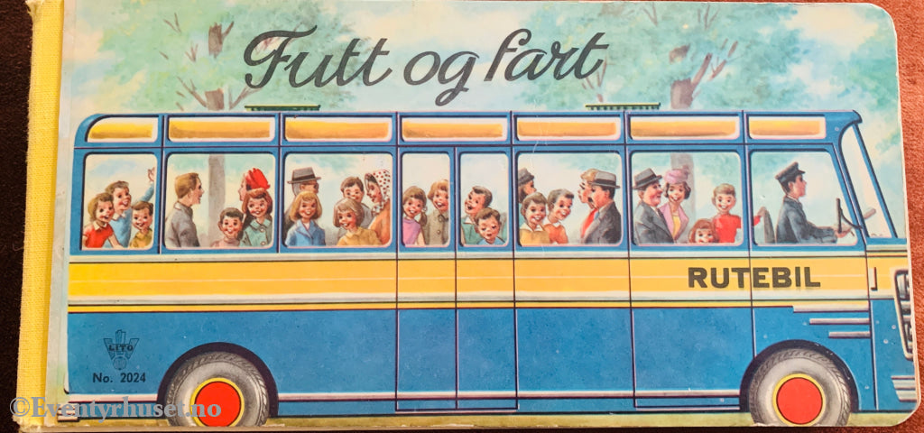 Futt og fart – Rutebil. 1962. Bok.