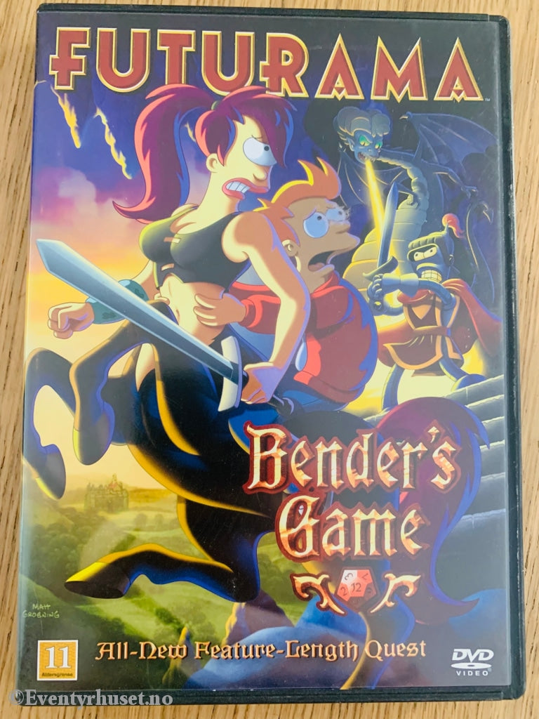 Futurama - Benders Game. 2008. Dvd. Dvd