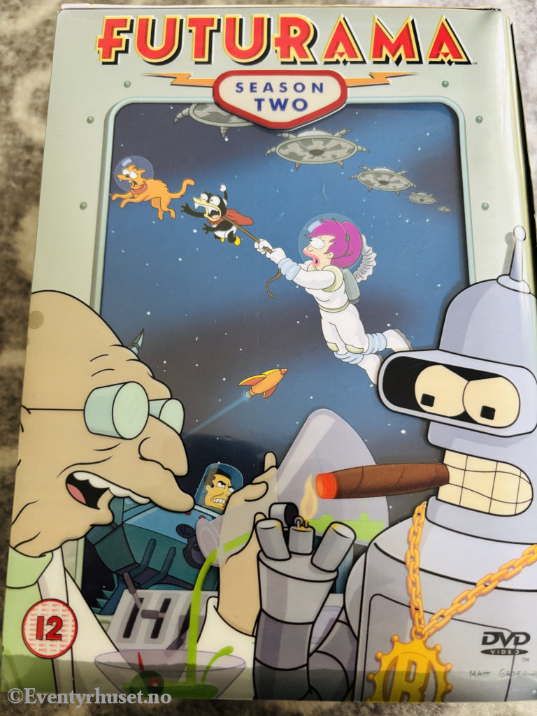 Futurama Sesong 2 (2002). DVD samleboks.