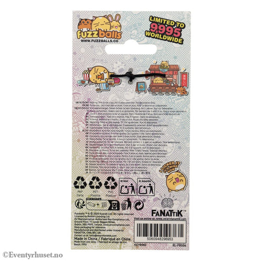 Fuzzballs Keychain Whisky Noodles Limited Edition Fashion & Accessories