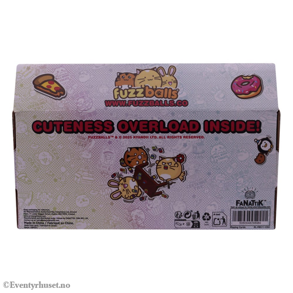 Fuzzballs Playing Cards Display (12) Games