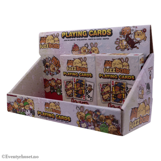 Fuzzballs Playing Cards Display (12) Games