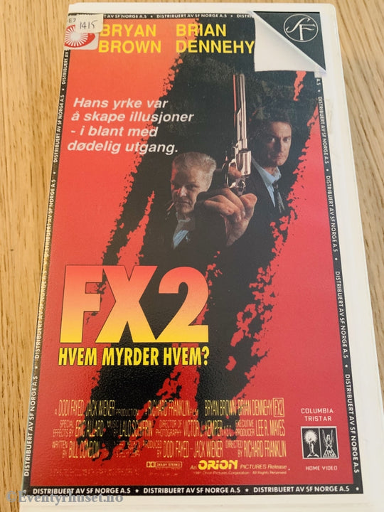 Fx2 - Hvem Myrder Hvem 1991. Vhs. Vhs