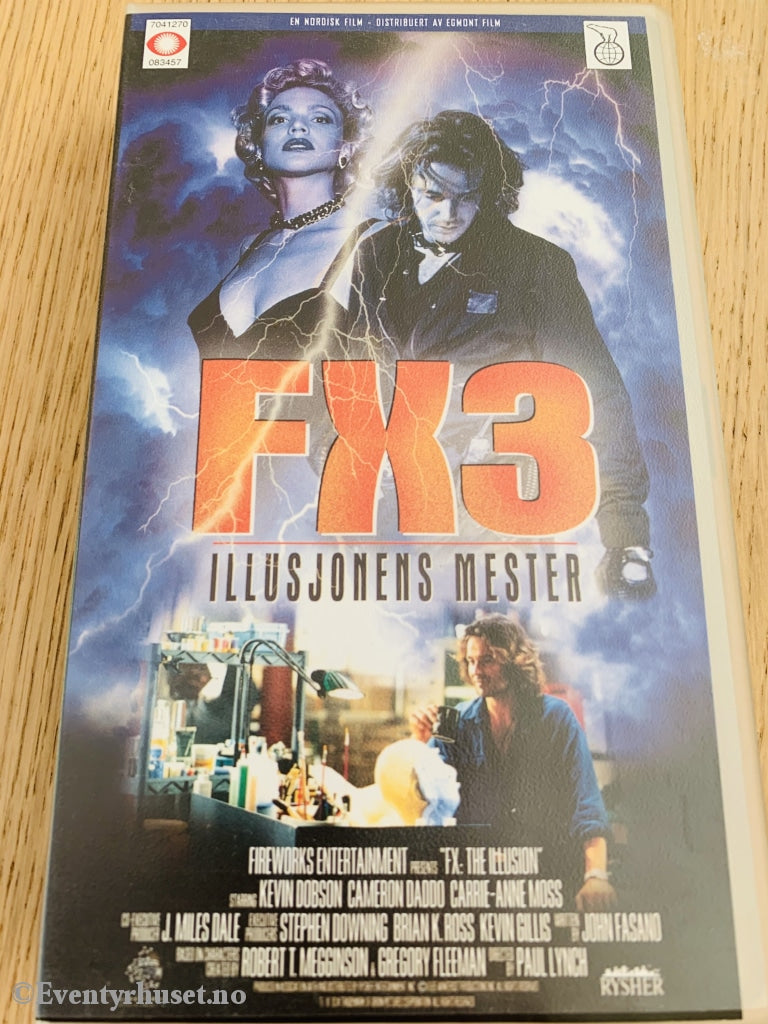 Fx3 - Illusjonens Mester. 1995. Vhs. Vhs