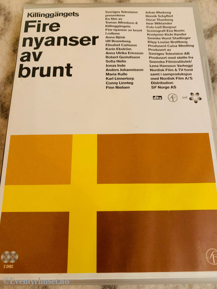 Fyra Nyanser Av Brunt Dvd Eventyrhuset 