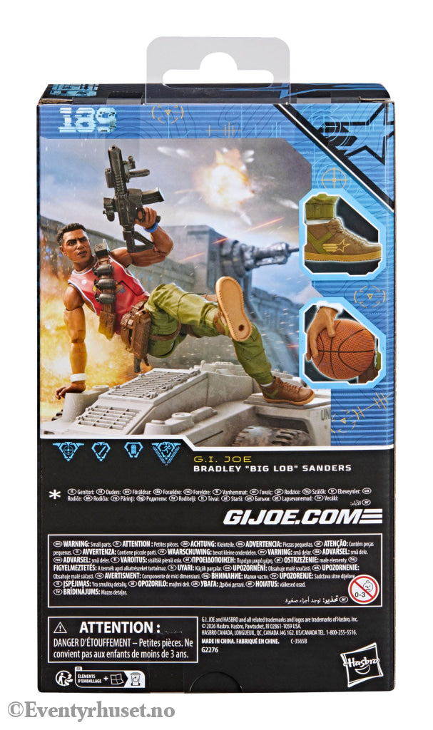 G.I. Joe Classified Series Action Figure Bradley ’Big Lob’ Sanders 15 cm. Mint In Sealed Box (MISB)! Actionfigur