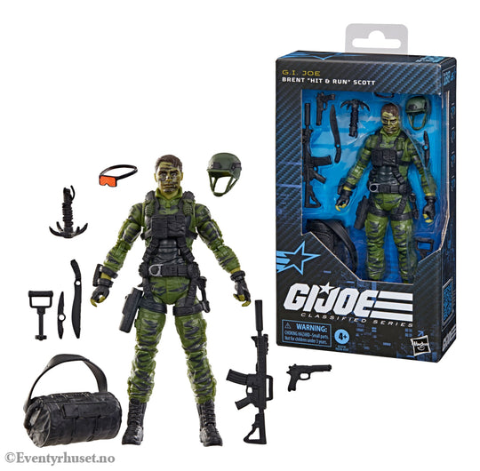G.I. Joe Classified Series Action Figure Brent ’Hit & Run’ Scott 15 cm Actionfigur