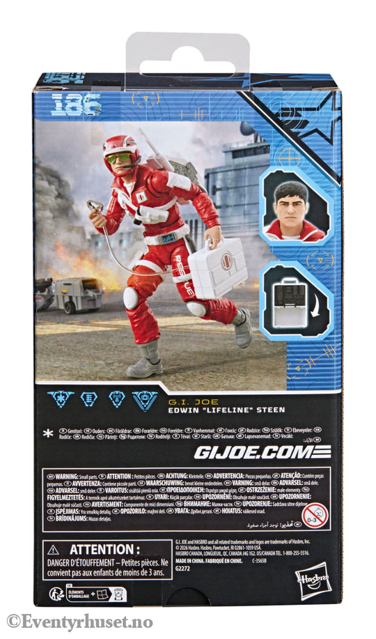 G.I. Joe Classified Series Action Figure Edwin ’Lifeline’ Steen 15 cm. Mint In Sealed Box (MISB)! Actionfigur