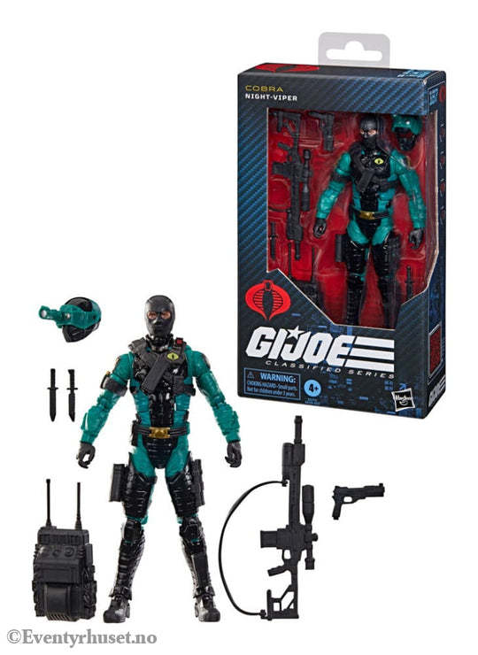 G.I. Joe Classified Series Action Figure Night-Viper 15 cm Toys