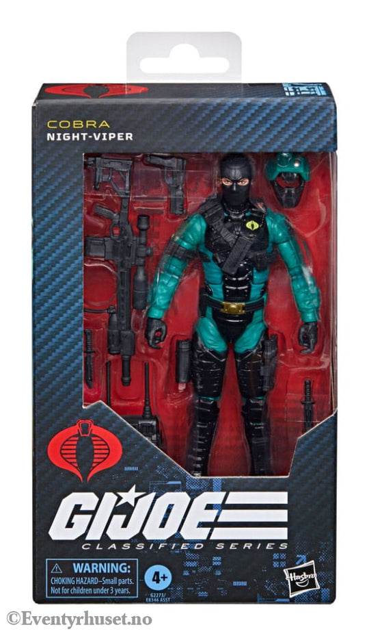 G.I. Joe Classified Series Action Figure Night-Viper 15 cm Toys