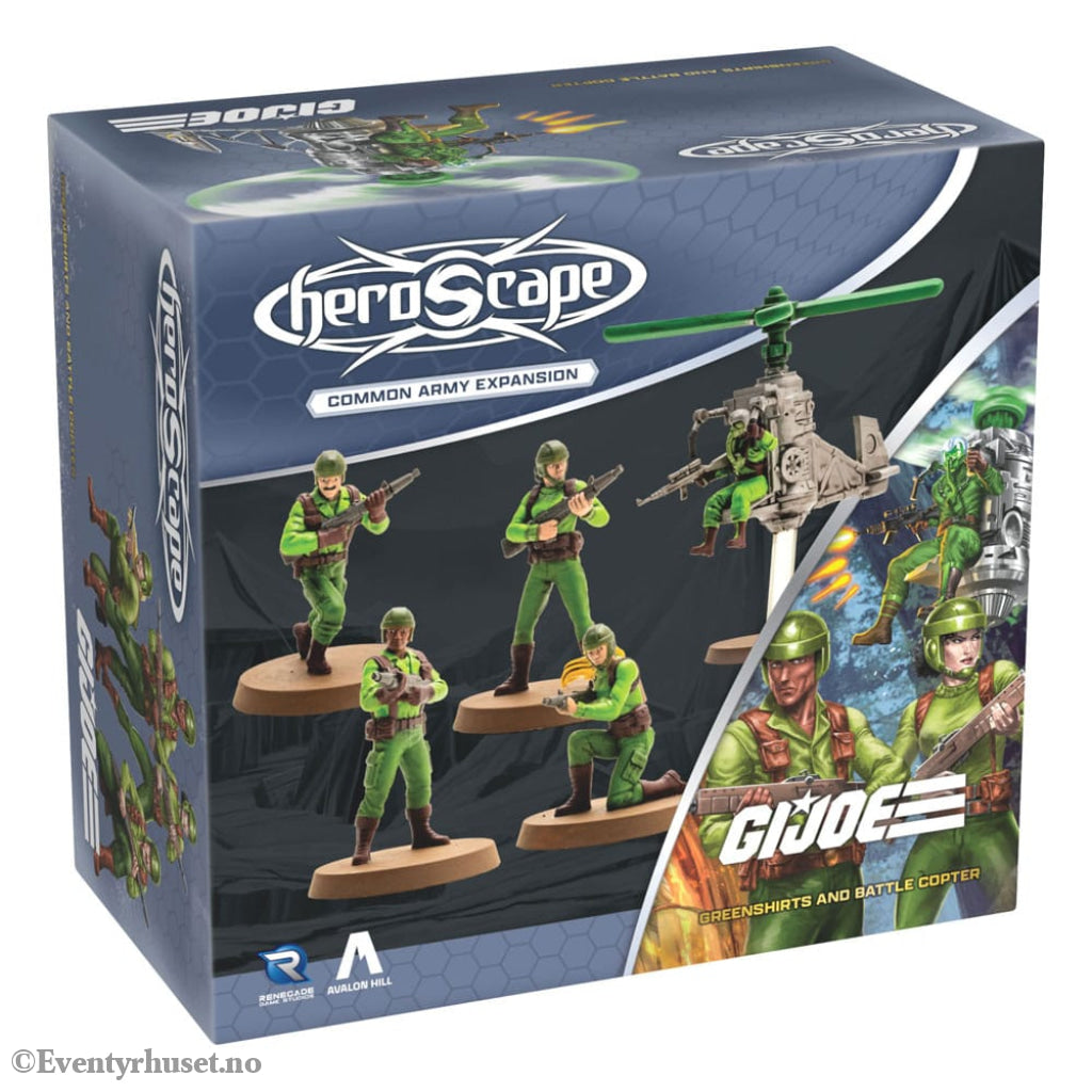 G.I.Joe Heroscape Army Expansion Greenshirts & Battle Copter (Common) *English Version* Games