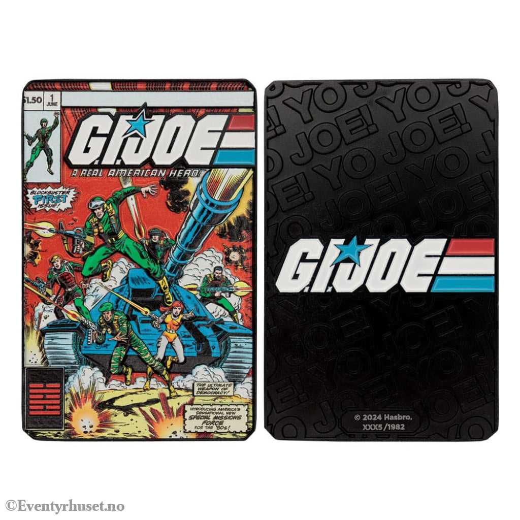 G.I. Joe Ingot A Real American Hero #1 Limited Edition Collectibles