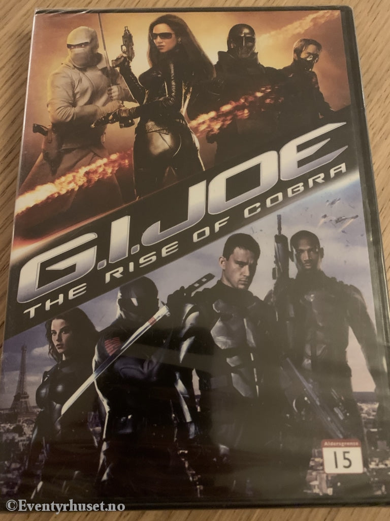 G.i. Joe. The Rise Of Cobra. 2009. Dvd Ny I Plast.