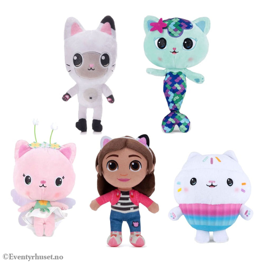 Gabby’s Dollhouse Plush Figures Assortment Characters 18 cm (24) Toys