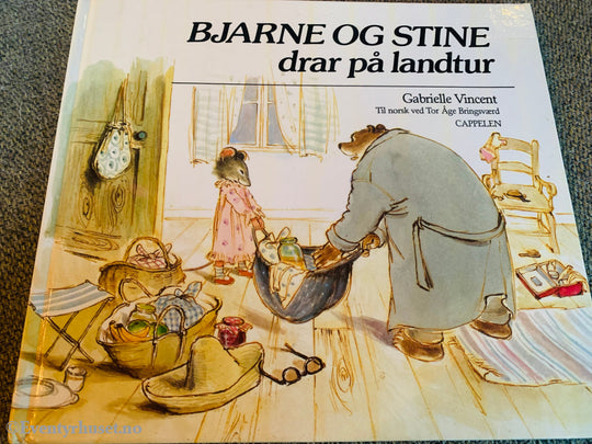 Gabrielle Vincent. 1982/83. Bjarne Og Stine Drar På Landtur. Til Norsk Ved Tor Åge Bringsværd.