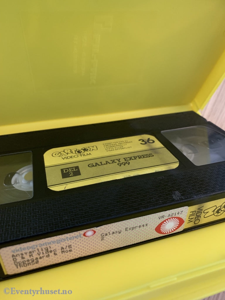 Galaxy Express 999 - Del 2. Vhs Big Box.