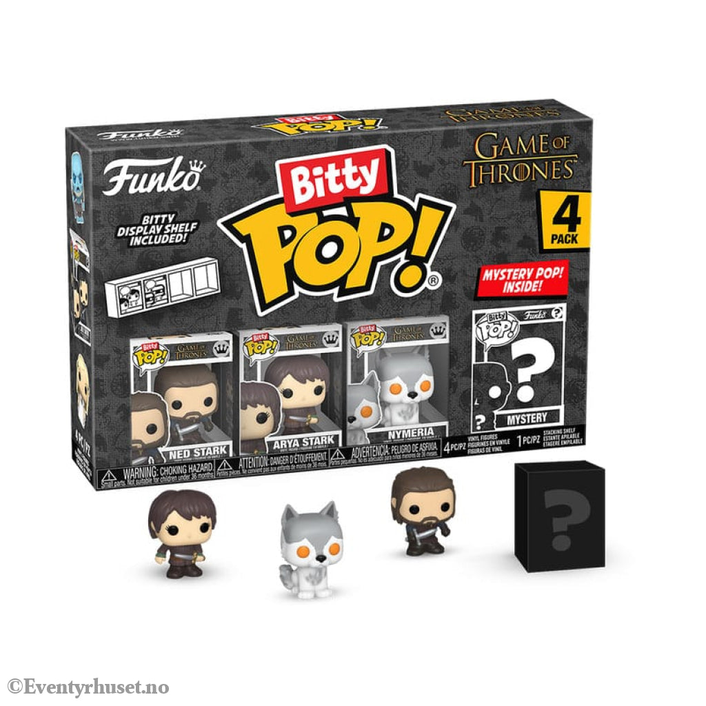 Game of Thrones Bitty POP! Vinyl Figure 4-Pack Ned Stark 2,5 cm Collectibles