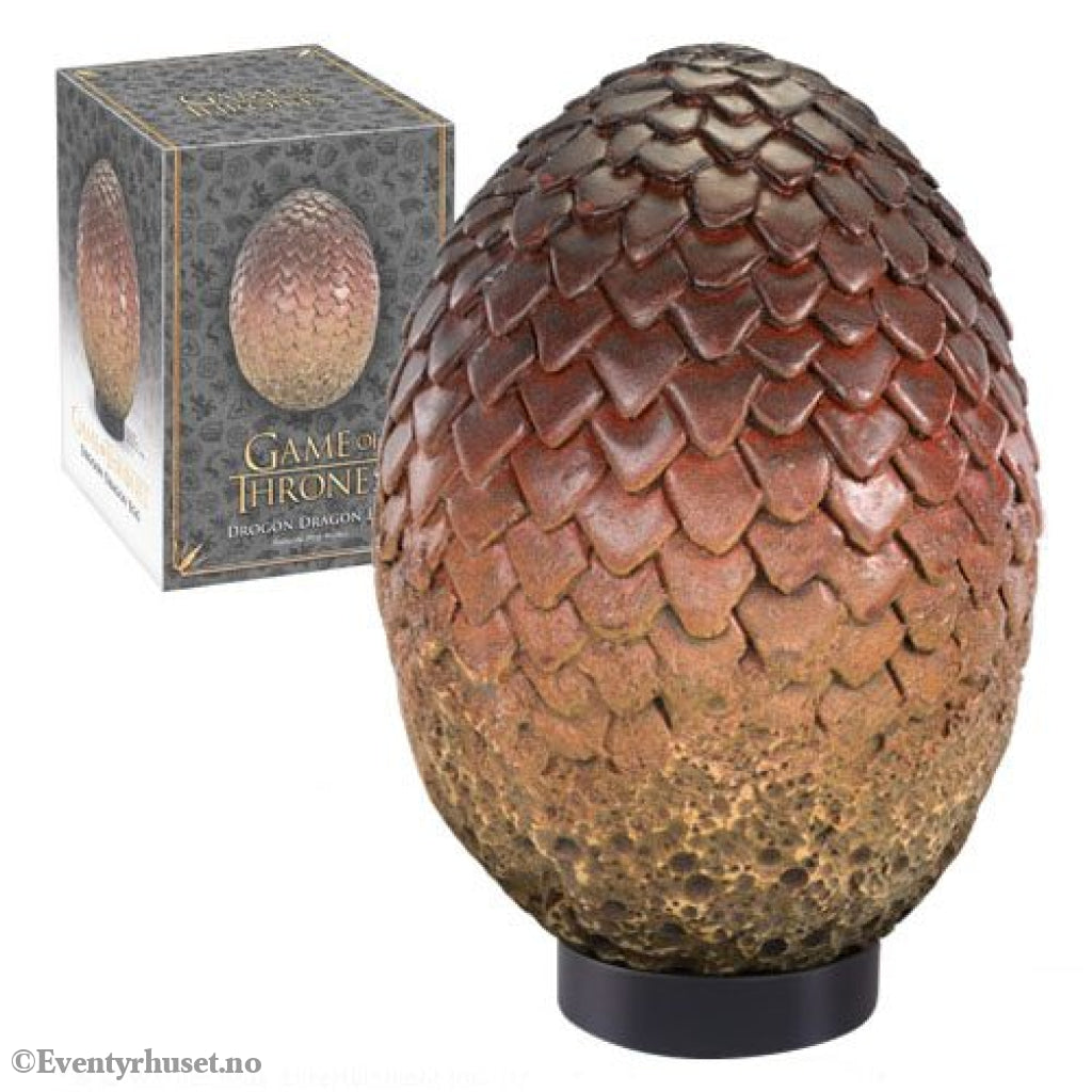 Game of Thrones Dragon Egg Prop Replica Drogon 20 cm Collectibles