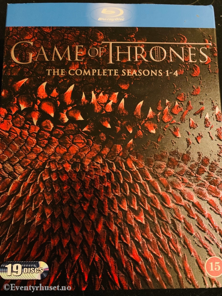 Game Of Thrones. Sesong 1-4. Blu-Ray. Blu-Ray Disc