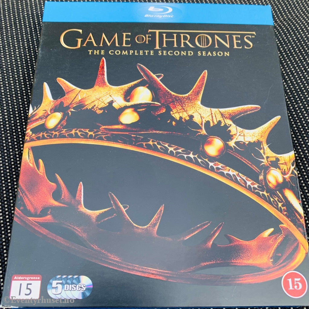Game Of Thrones. Sesong 2. Blu-Ray. Blu-Ray Disc