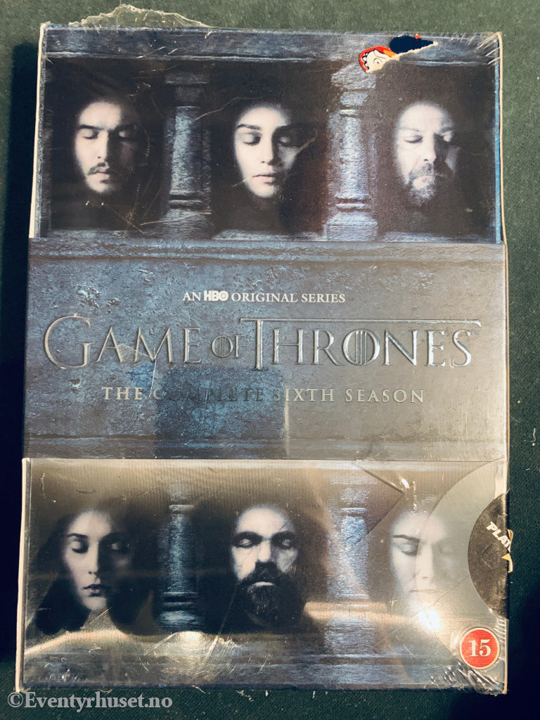 Game of Thrones. Sesong 6. DVD samleboks. Ny i plast!