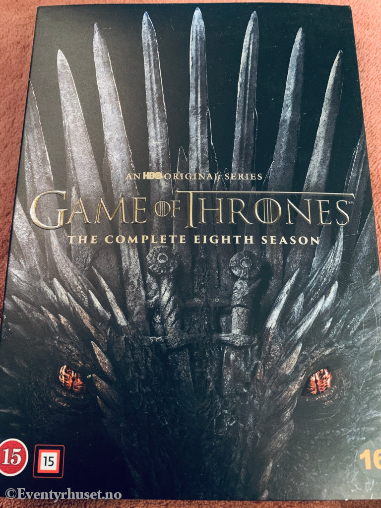 Game of Thrones The Complete Eighth Season. DVD samleboks.