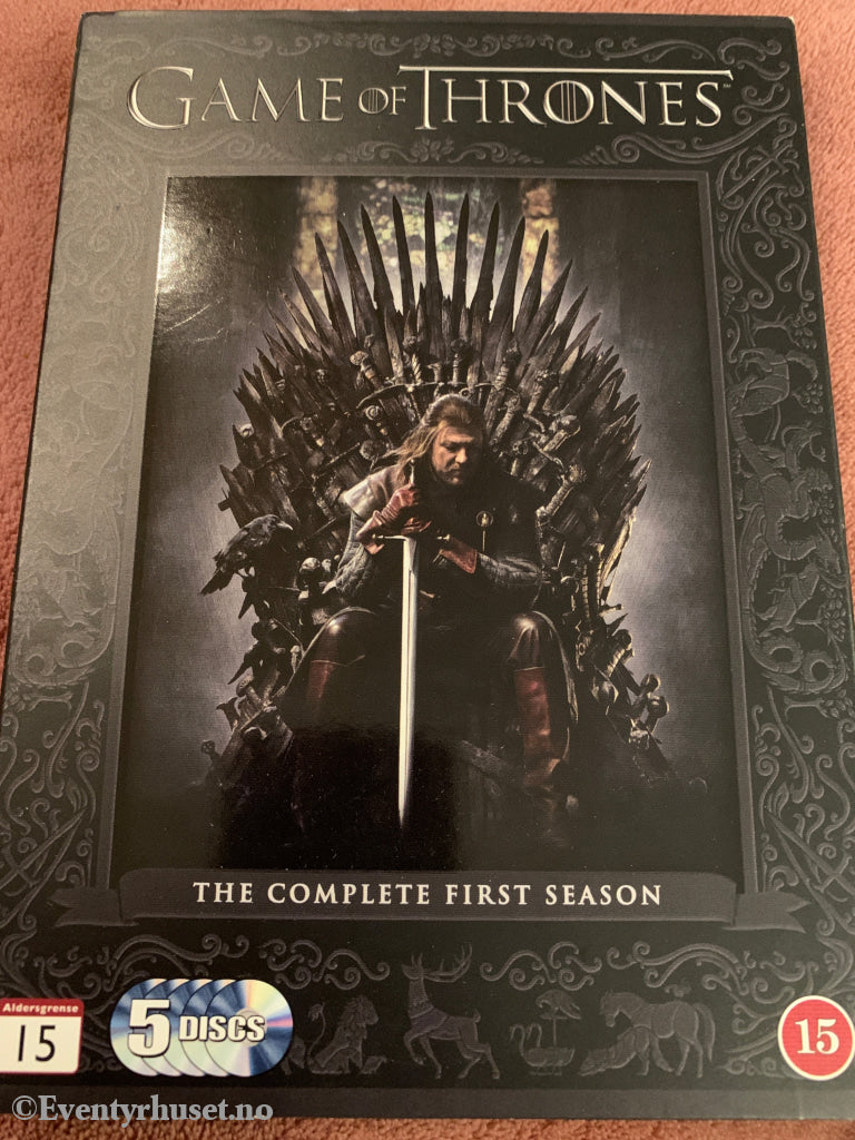 Game of Thrones The Complete First Season. DVD samleboks.
