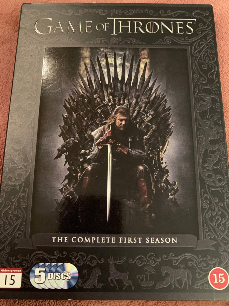 Game of Thrones The Complete First Season. DVD samleboks.