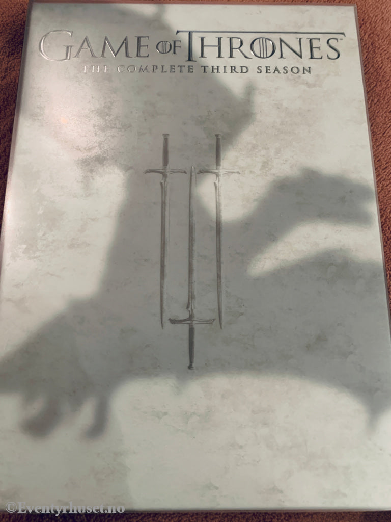 Game of Thrones The Complete Third Season. DVD samleboks.